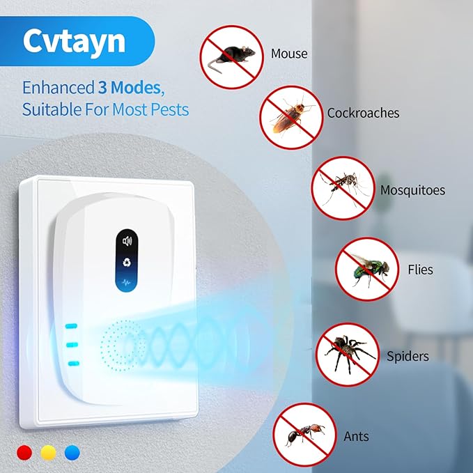 Ultrasonic Pest Repellent Indoor Insect Repeller