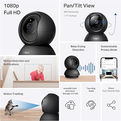Tapo 1080P Indoor Camera