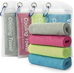 YESLIFE 4 Pack Cooling Towel