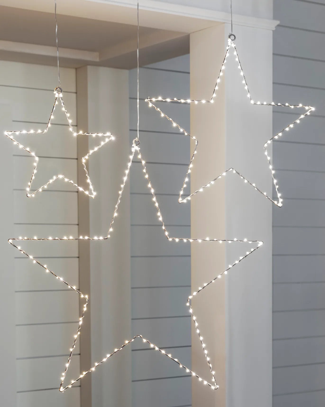 Outdoor LED Lit Stars