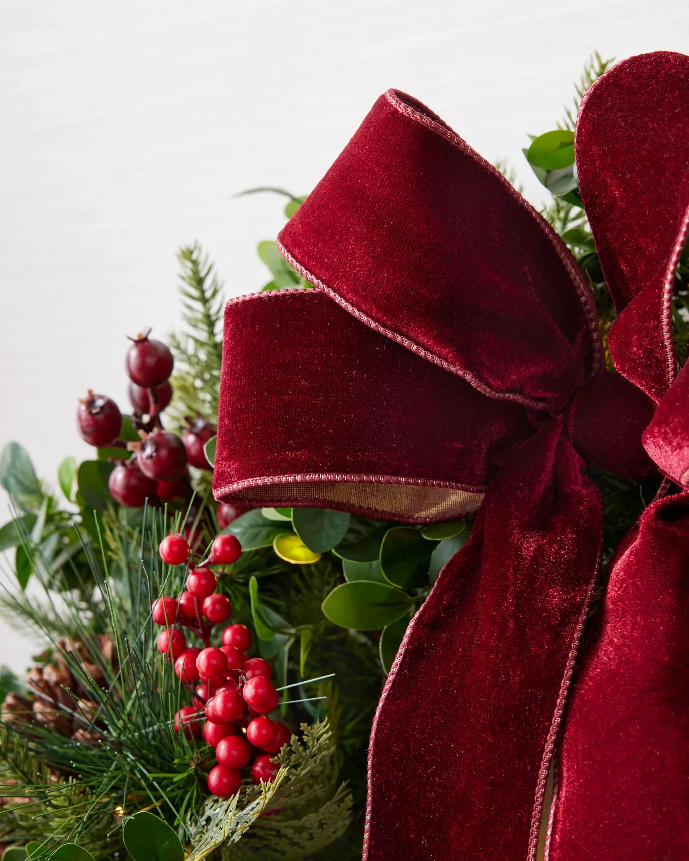 Boxwood & Berries Wreath