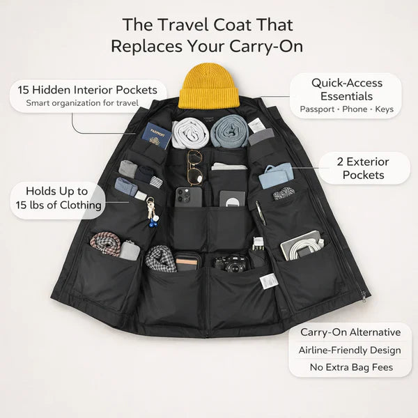 Unisex Travel Carry-On Jacket