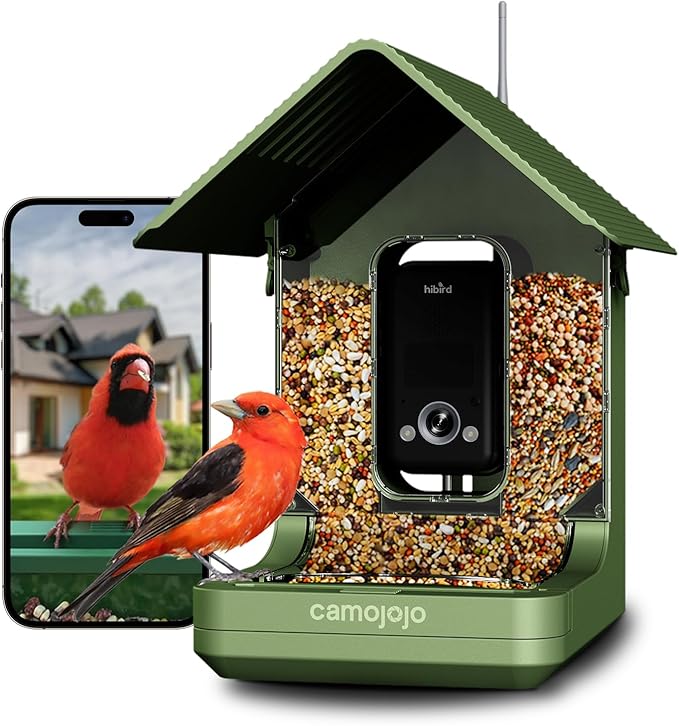 4K HD Smart Bird Feeder with Camera