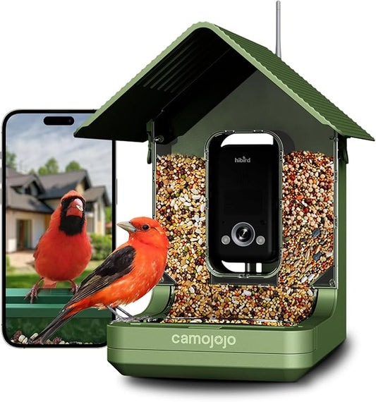 4K HD Smart Bird Feeder with Camera