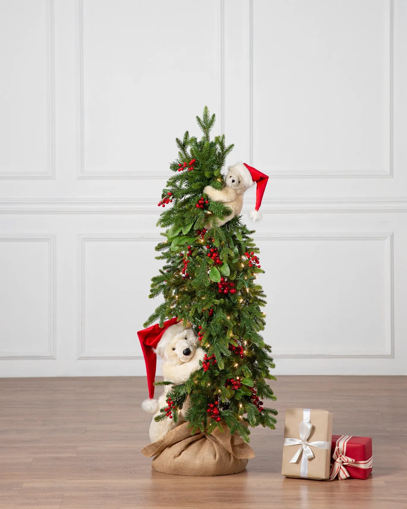 Peek-A-Boo Polar Bear Trees