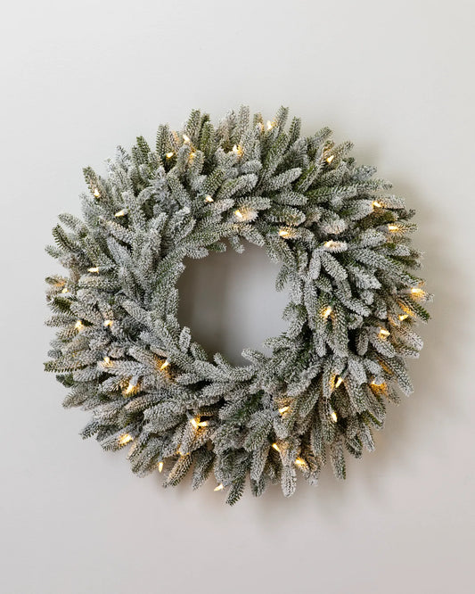 Frosted Fraser Wreath