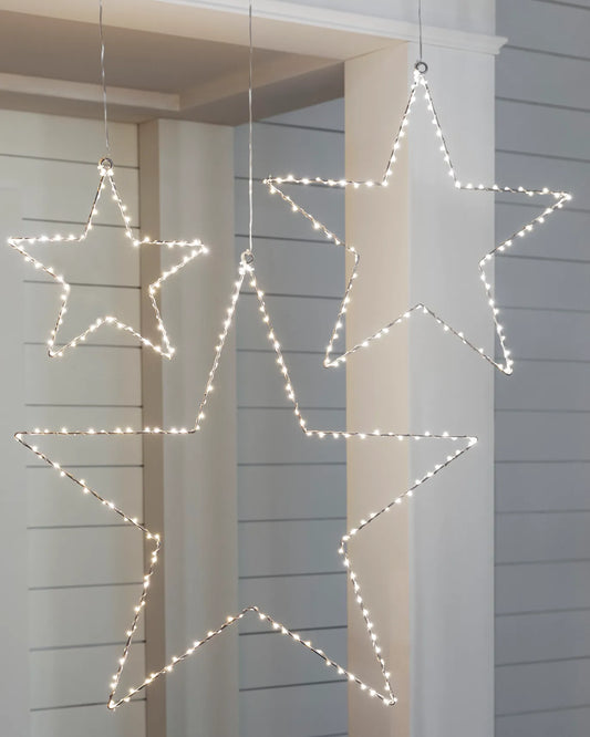 Outdoor LED Lit Stars