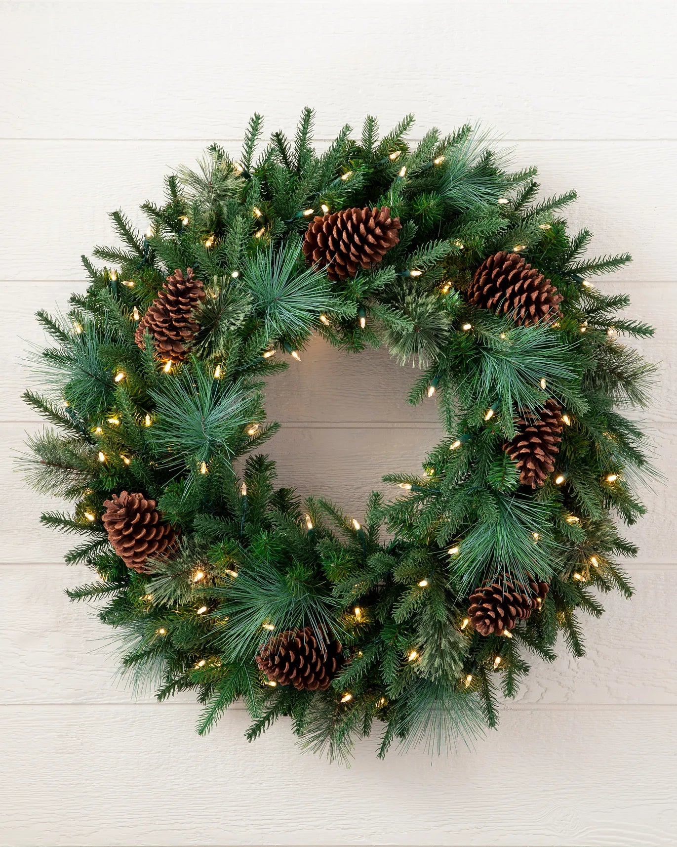 Mixed Evergreen Wreath