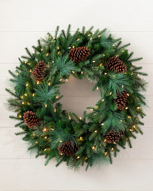Mixed Evergreen Wreath