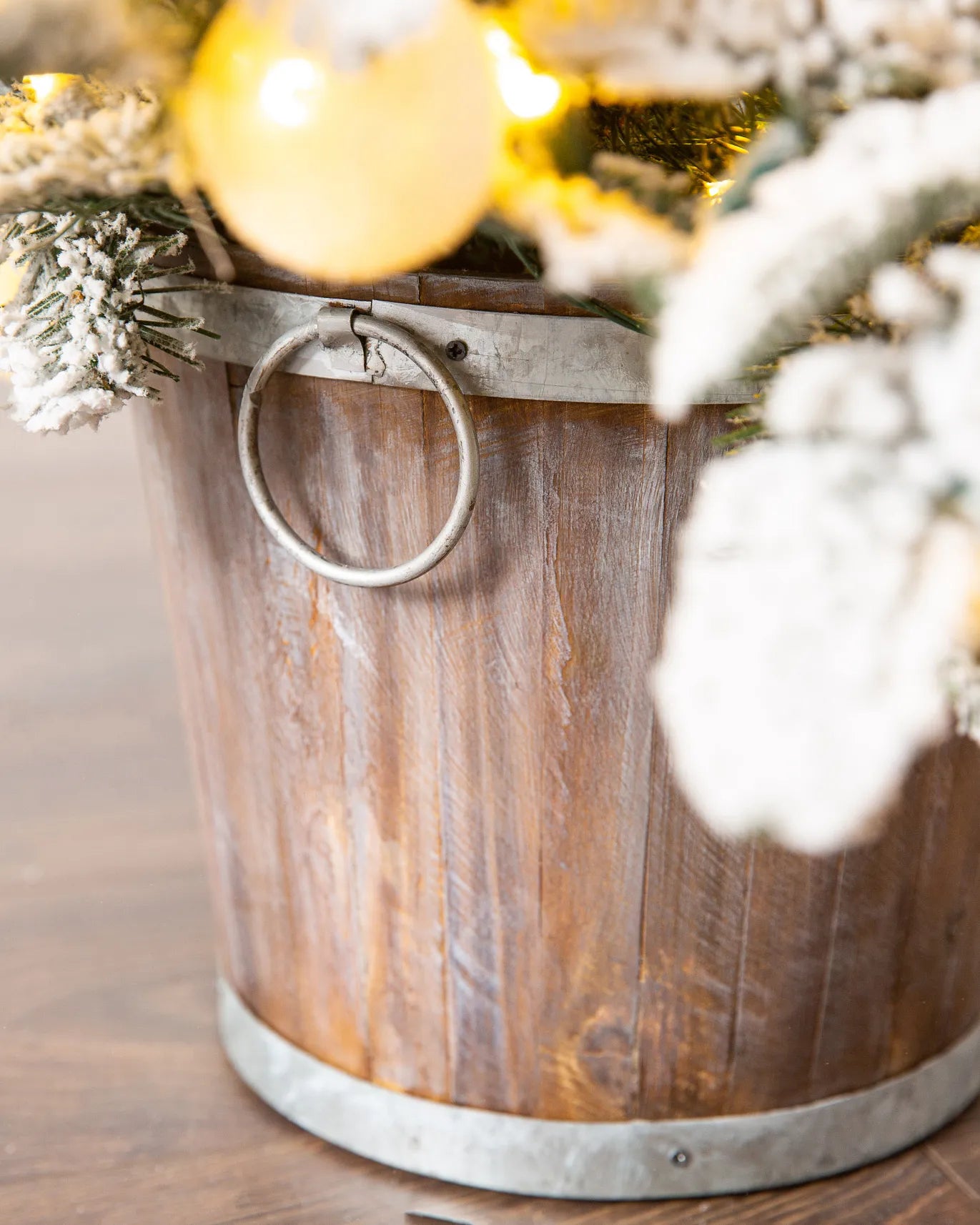Snow Flurry Potted Trees