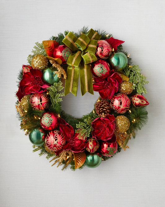 Outdoor Holiday Grandeur Wreath