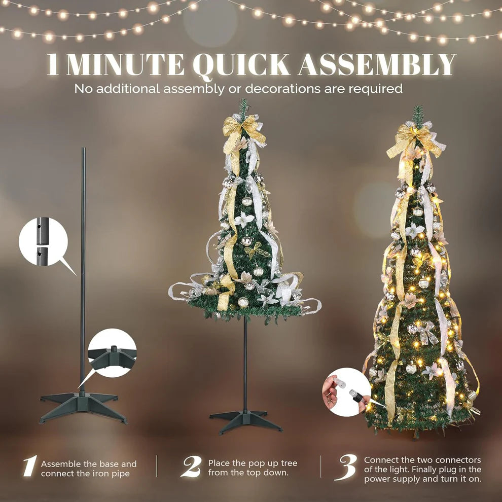 30-Second Pop-Up Christmas Tree